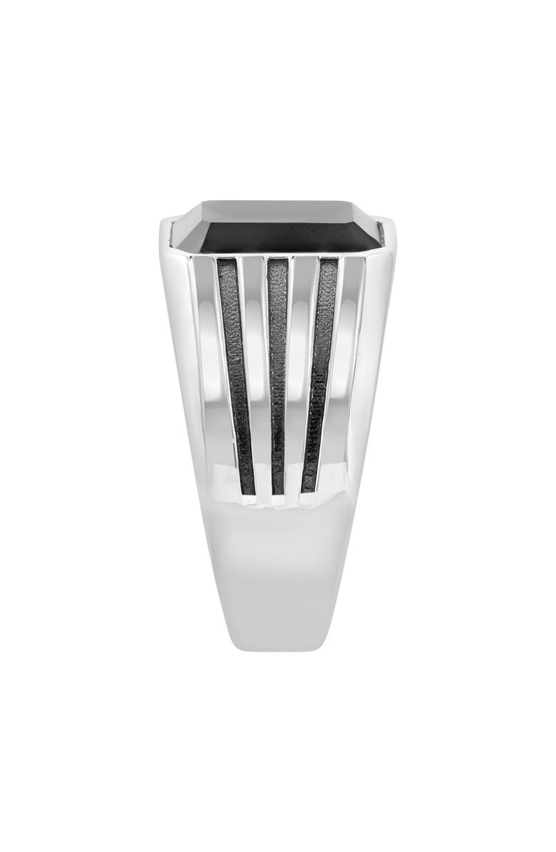 EFFY Men's Onyx Signet Ring, Alternate, color, Black