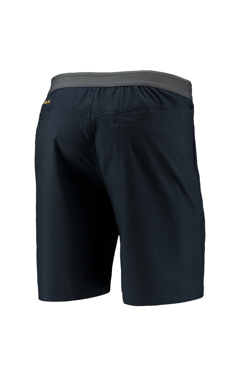 Columbia Men's Columbia Navy Michigan Wolverines Twisted Creek Omni-Shield Shorts, Alternate, color, Navy