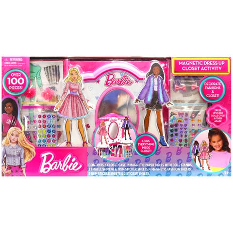 Magnetic Dress Up Closet Activity, Fashion Design Playset, Kids 3+