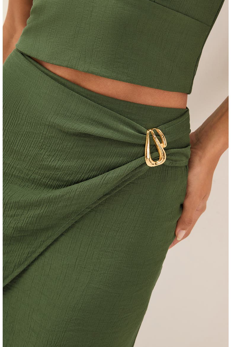Taylor Cover-Up Midi Skirt, Alternate, color, GREEN