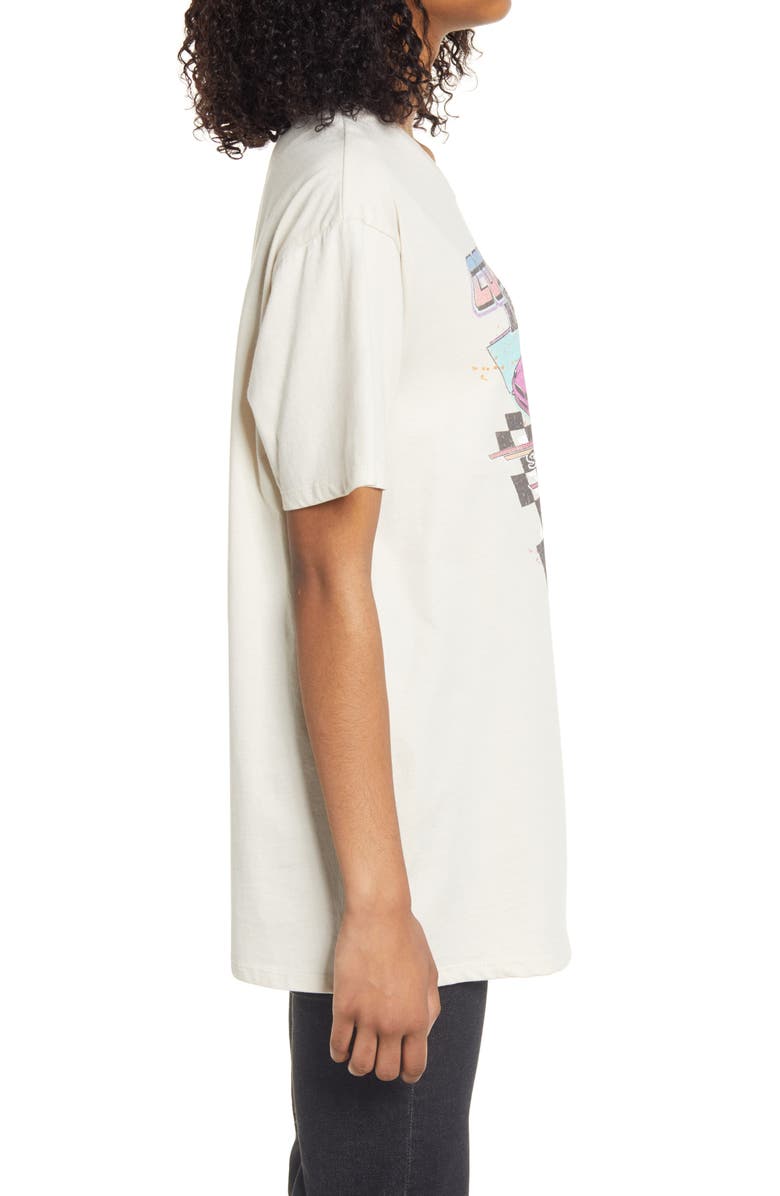 La La Land Creative Co Oversize Women's Graphic Tee, Alternate, color, 