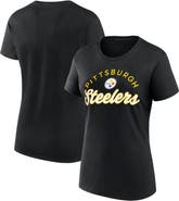 FANATICS Women's Fanatics Black Pittsburgh Steelers Primary Component T-Shirt