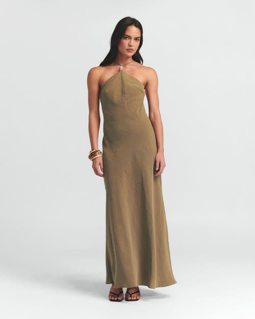 St Mrlo Anais Slip Dress In Brown