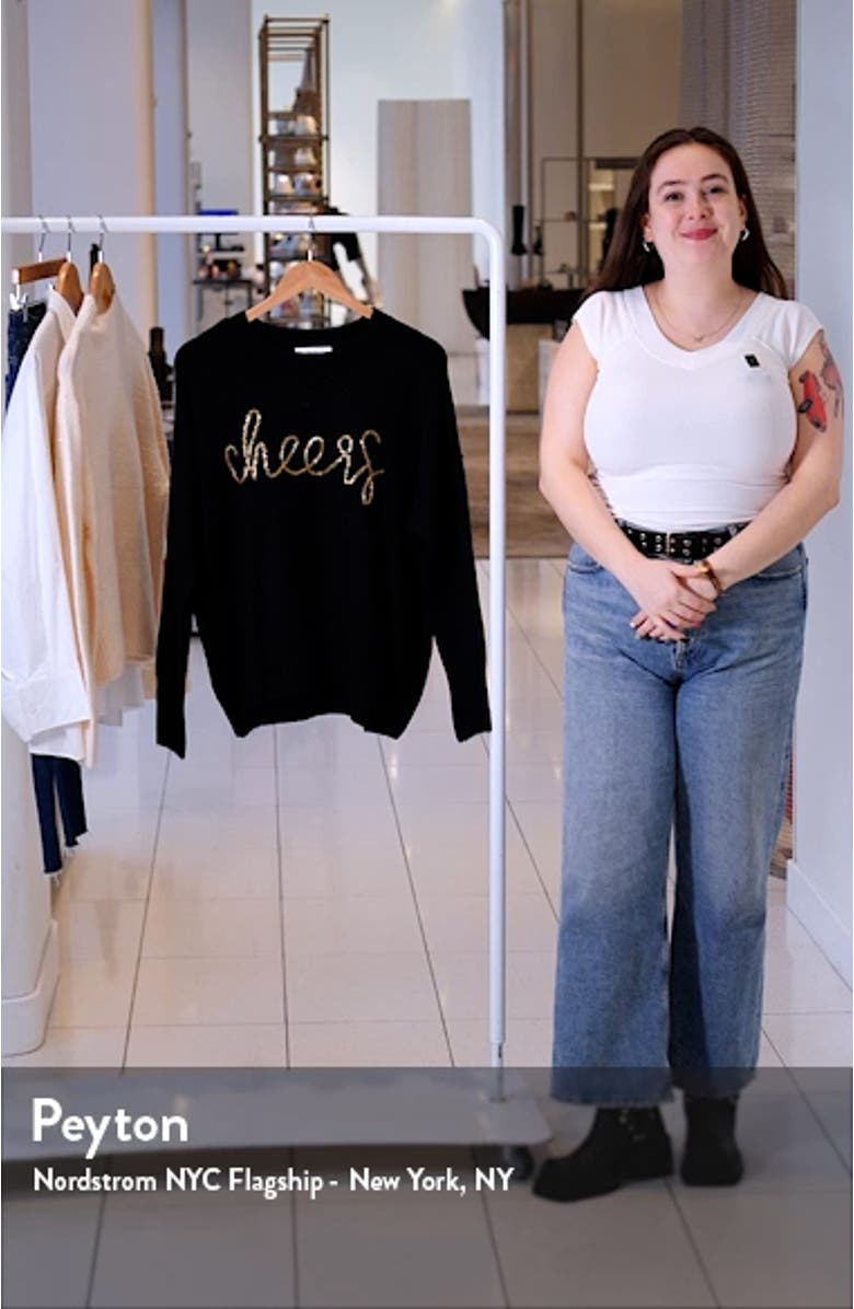 Cheers Beaded Sweater, sales video thumbnail