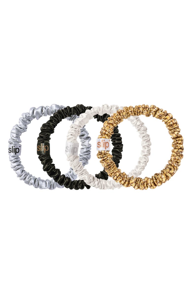 slip Medusa Nights Pure Silk Skinny Scrunchie Set, Alternate, color, 