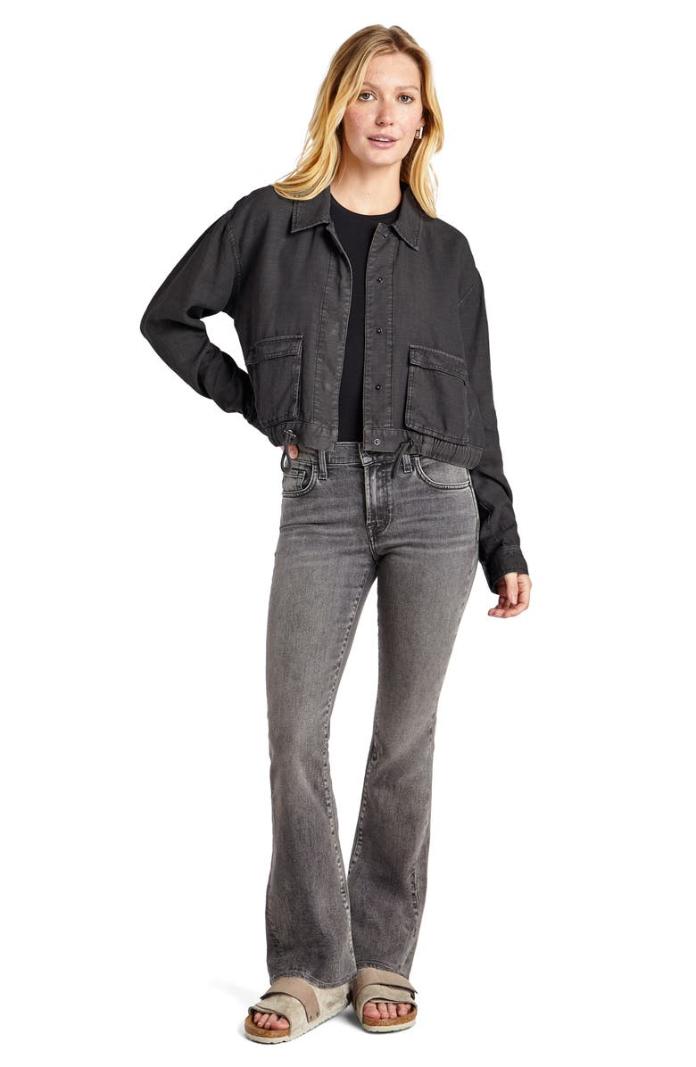 Splendid Breck Utility Jacket, Alternate, color, Lead