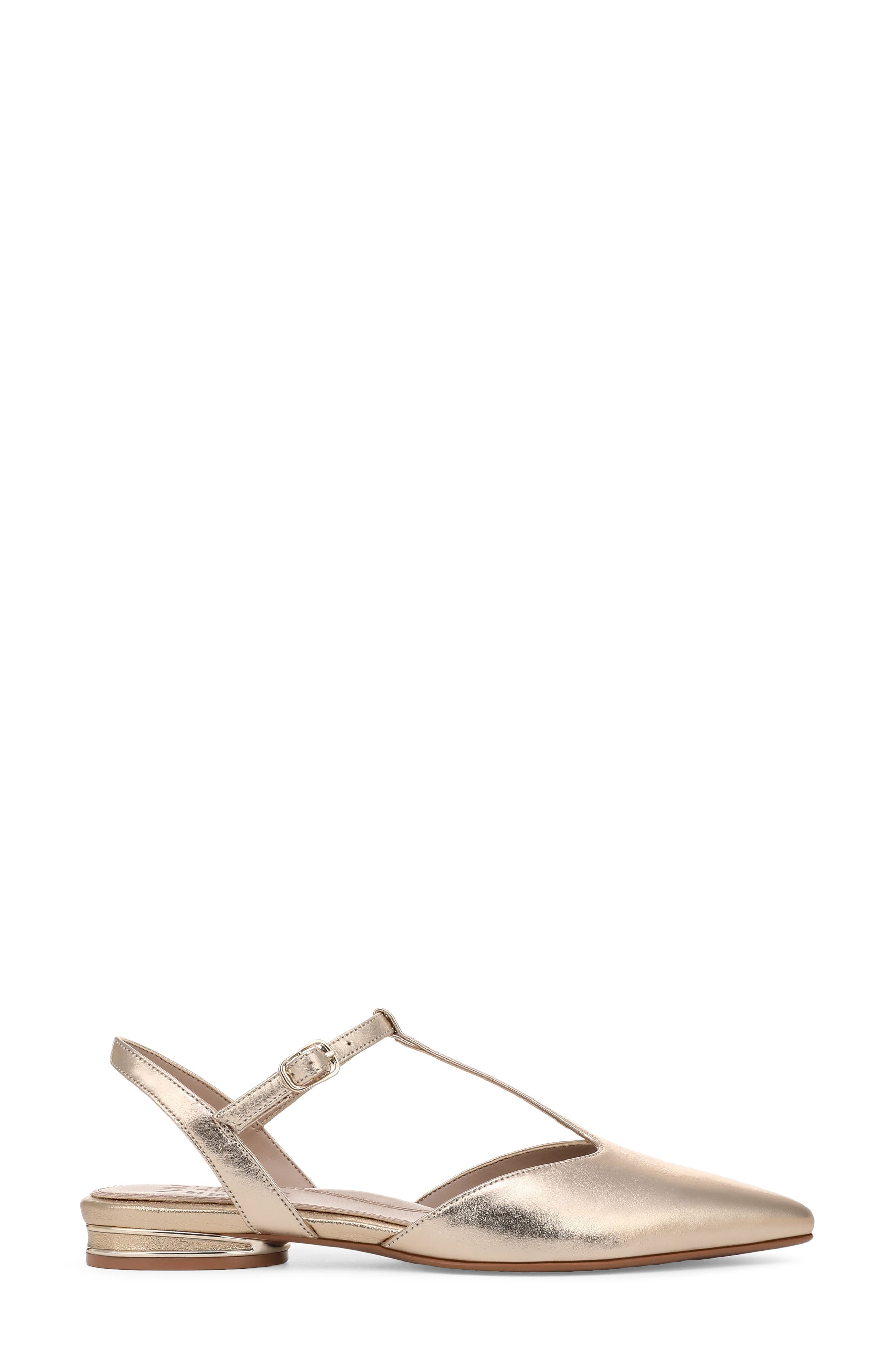 Harlie Flat, Alternate, color, LIGHT CHAMPAGNE LEATHER