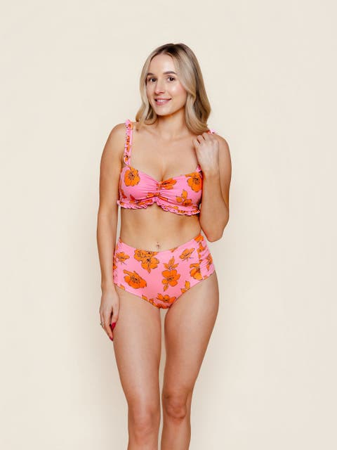 Ruffle Bikini Top