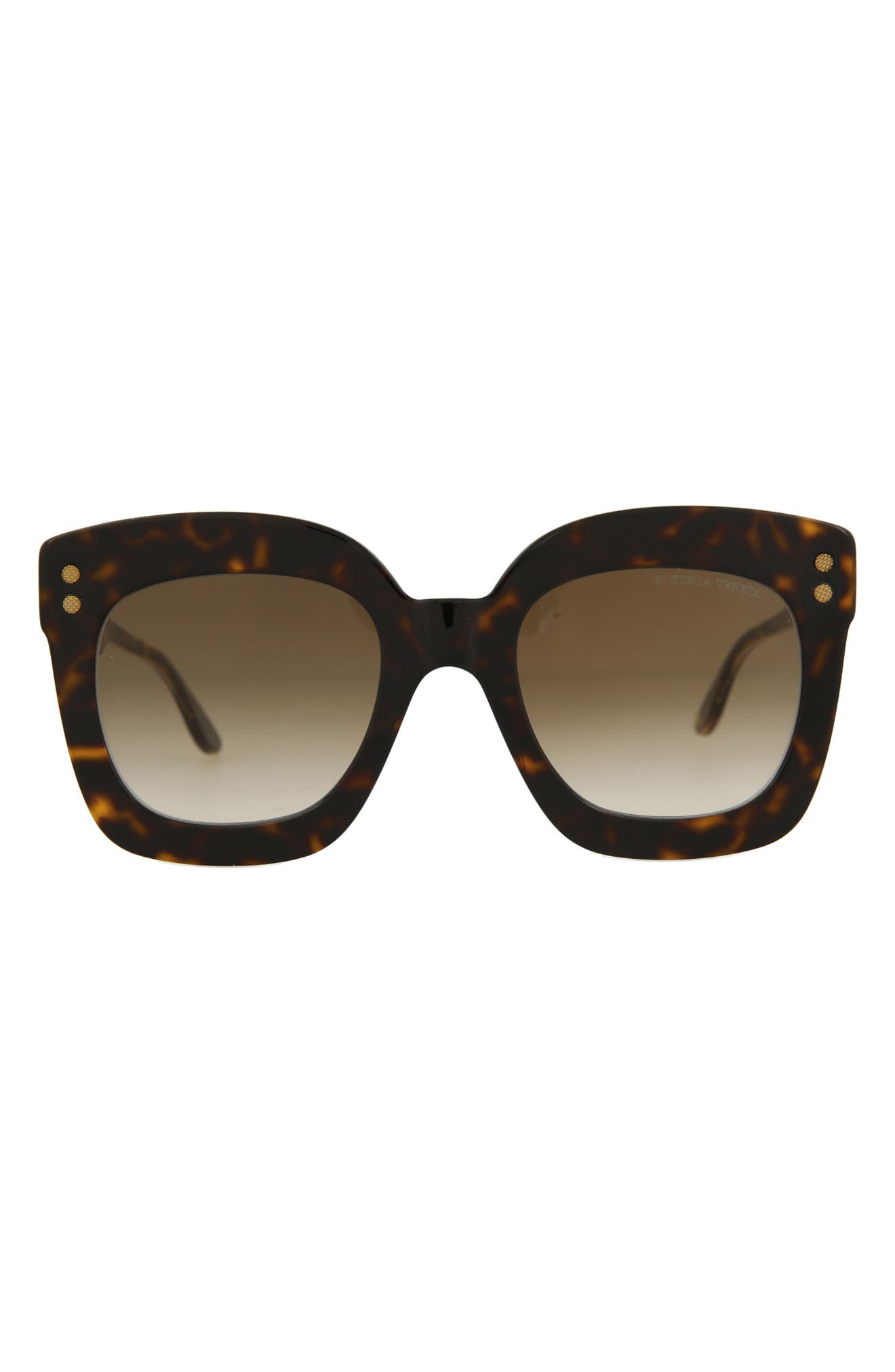 Bottega Veneta 51mm Square Sunglasses