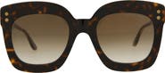 Bottega Veneta 51mm Square Sunglasses