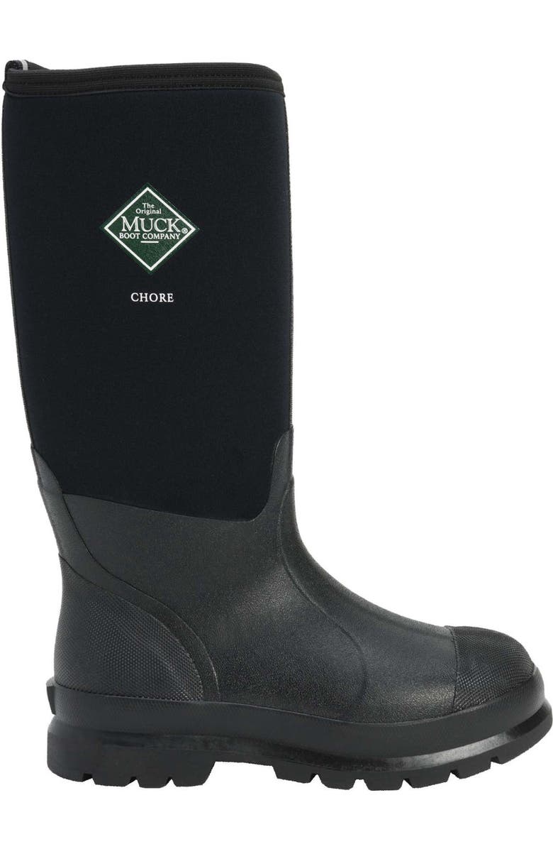 MUCK Men's Chore Classic Work Boot, Main, color, Black