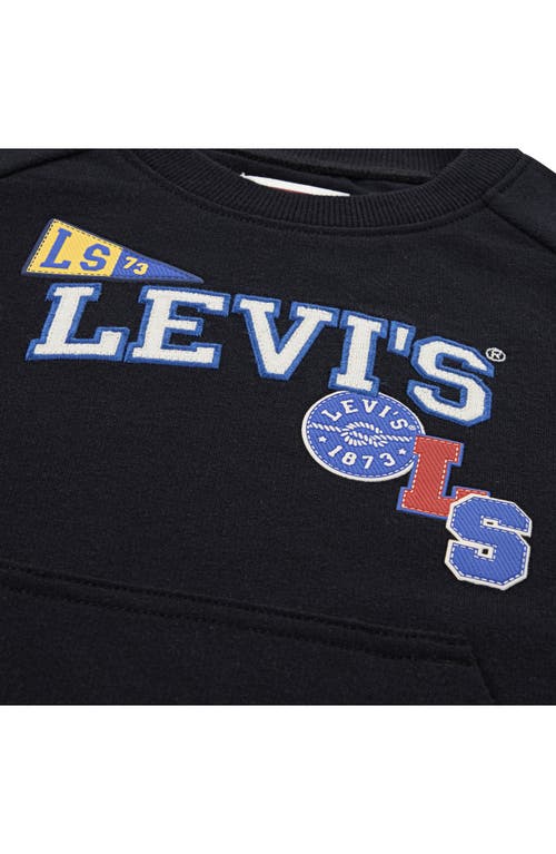 LEVI'S® LEVI'S® KIDS' COASTAL PREP SHORT SLEEVE SWEATSHIRT & SHORTS SET