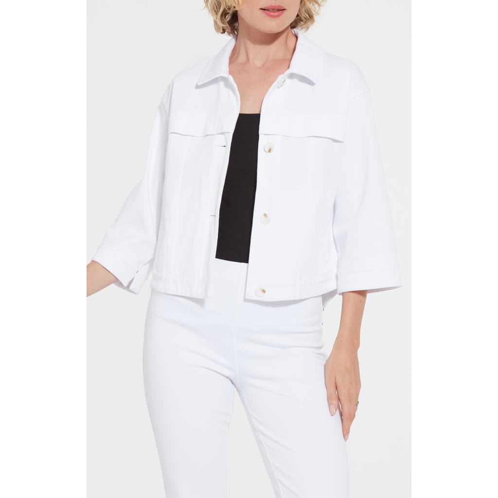 Lyssé Remi Three Quarter Sleeve Denim Jacket