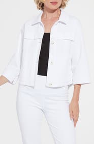 Lysse Remi Quarter Sleeve Denim Jacket