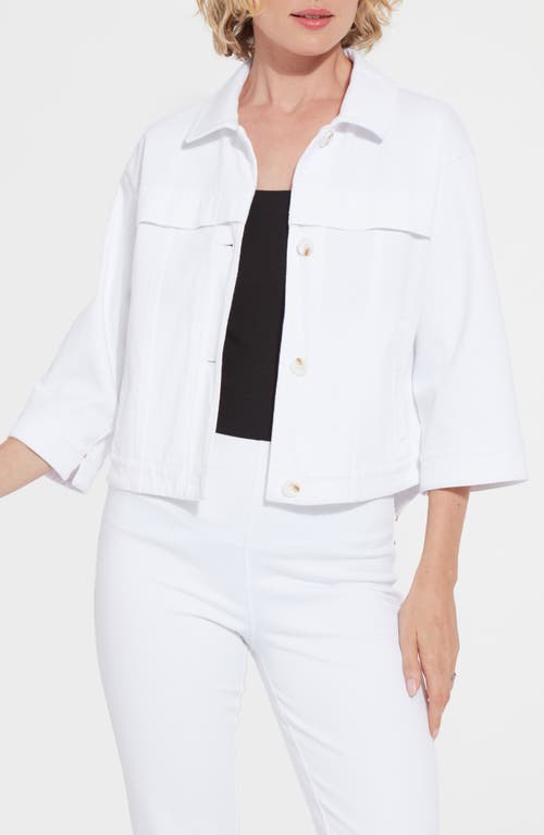 Lyssé Remi Three Quarter Sleeve Denim Jacket