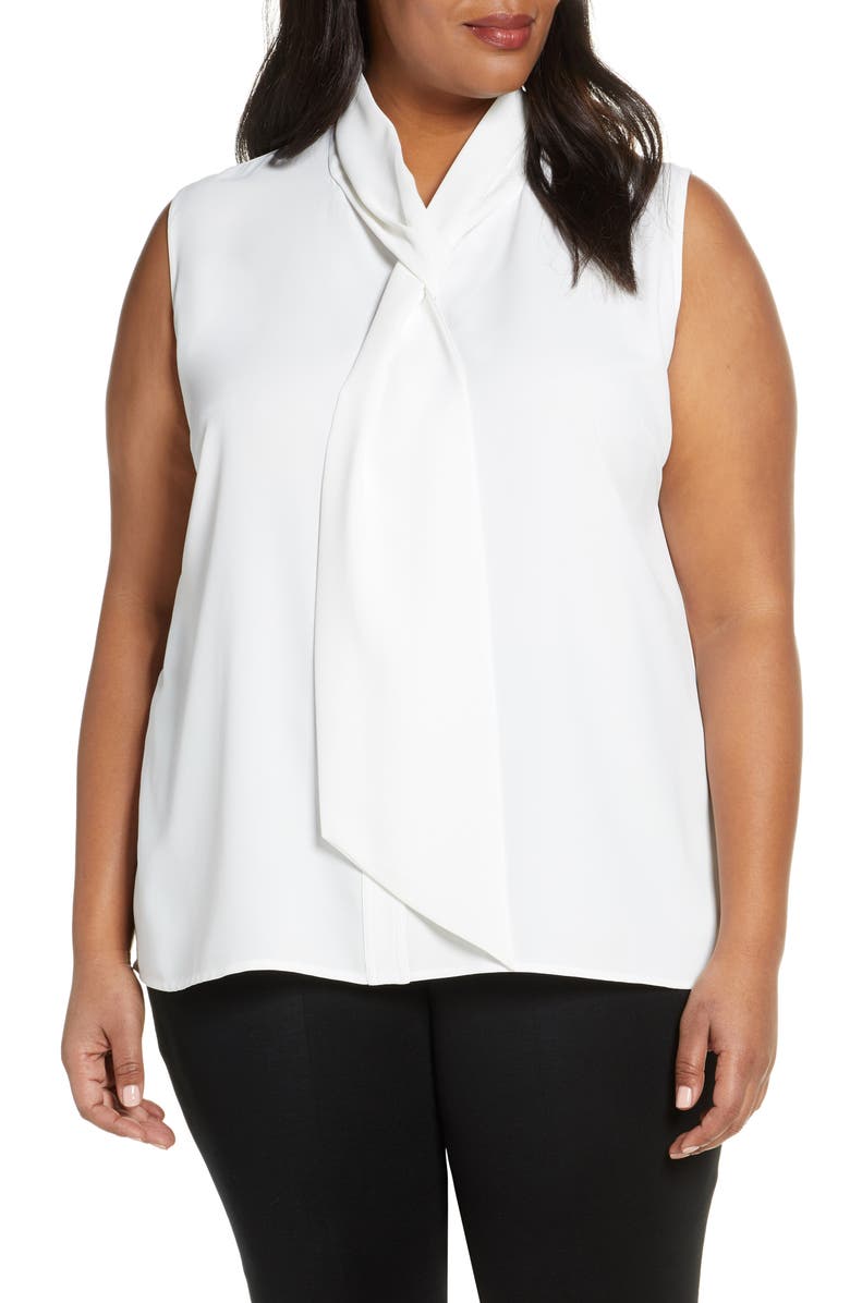 ming ページ Ming Wang Twist Neck Sleeveless Top | Nordstrom