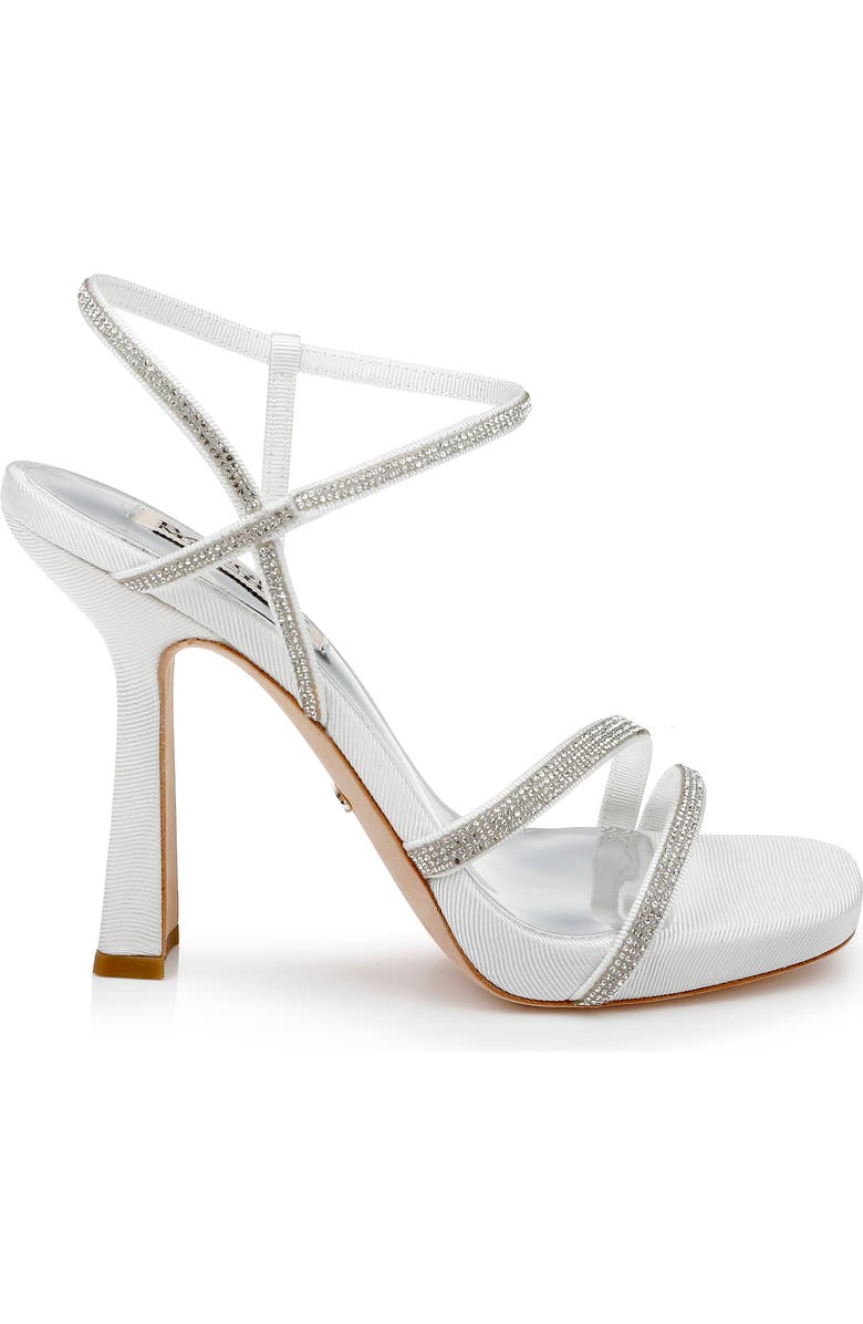 Badgley Mischka Collection Urbana Strappy Sandal, Alternate, color, Soft White