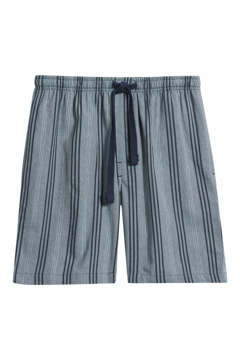 Saltwater Woven Lounge Shorts, Alternate, color, DENIM STRIPE