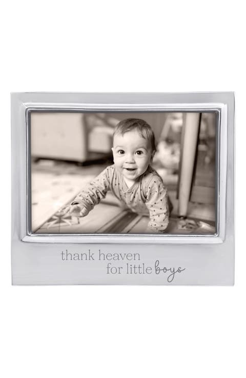 Thank Heaven for Little Boys 4 x 6-Inch Picture Frame