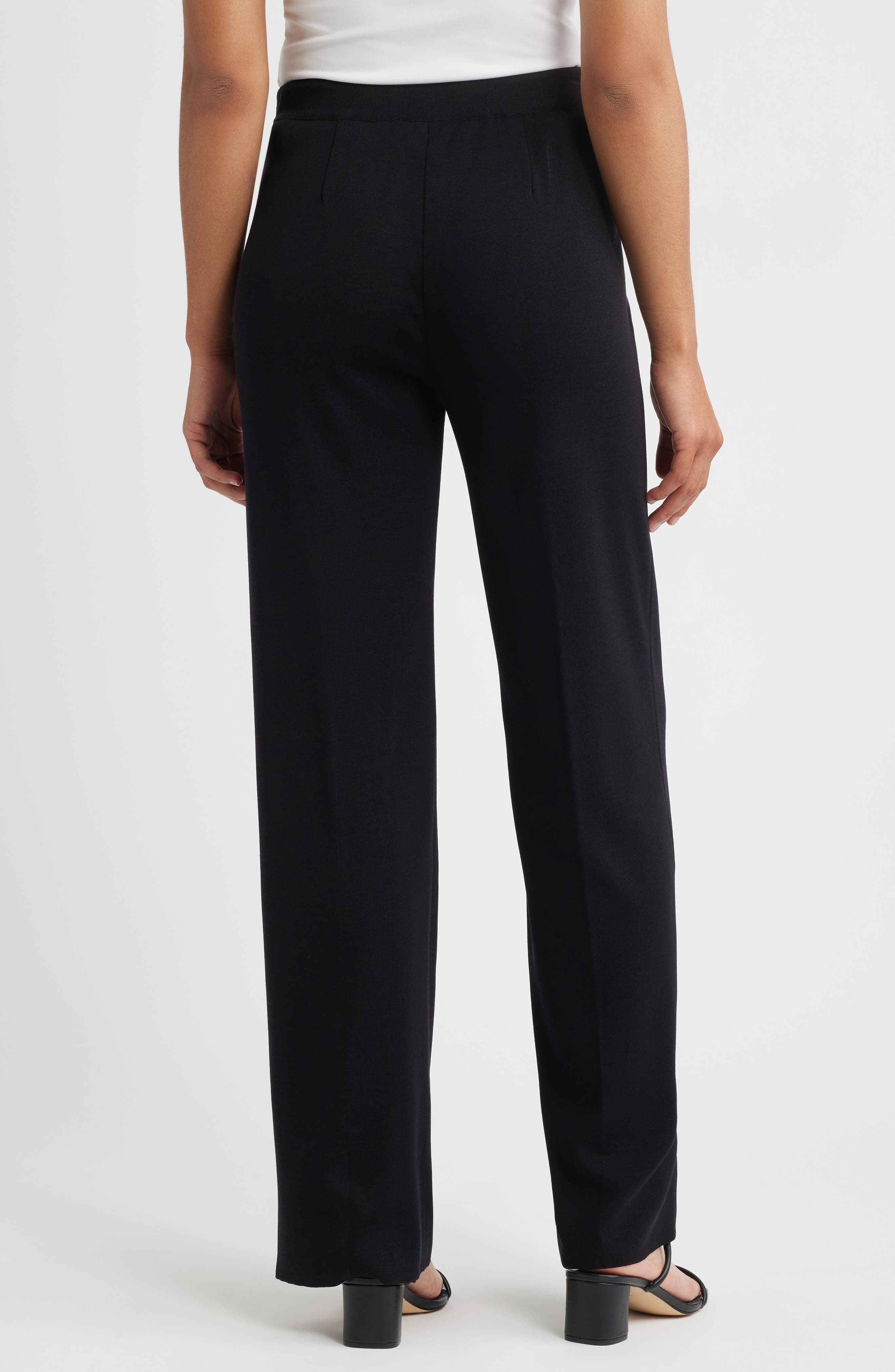 Nancy Wide Leg Knit Pants - image 2