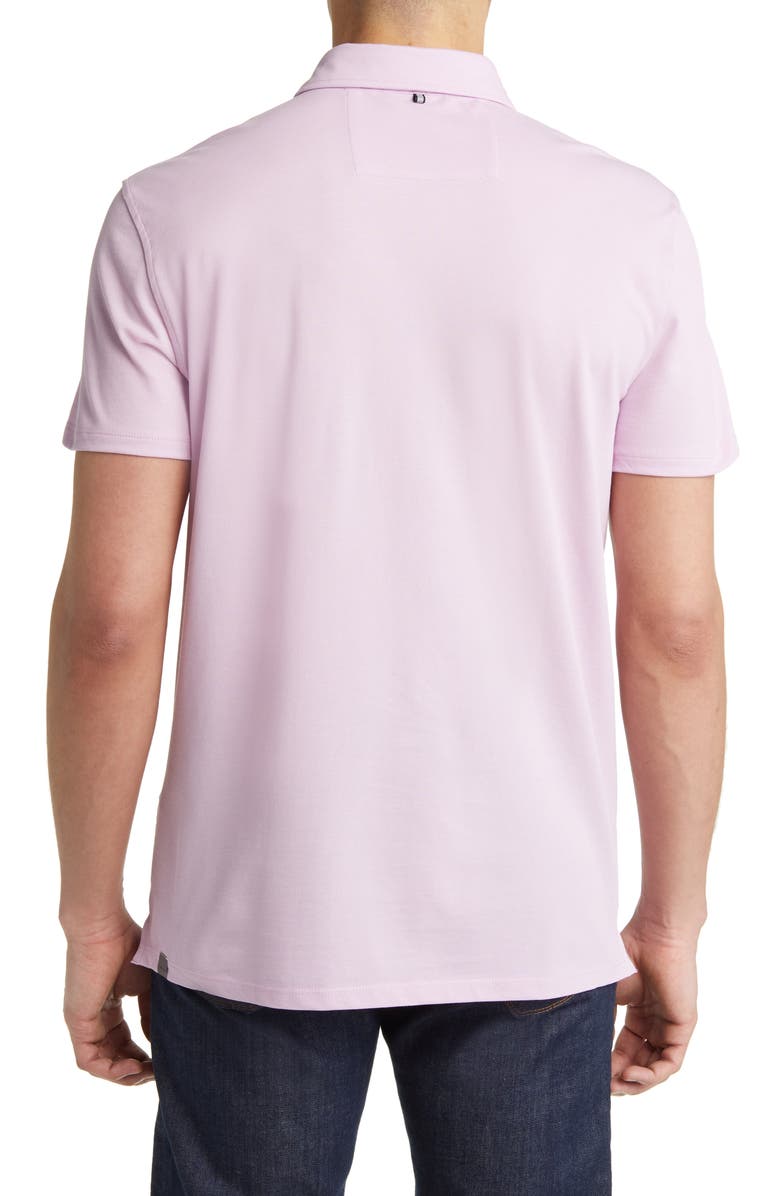 Stone Rose Performance Piqué Polo, Alternate, color,