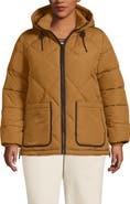 Lands' End FeatherFree Insulated Diamond Quilted Jacket