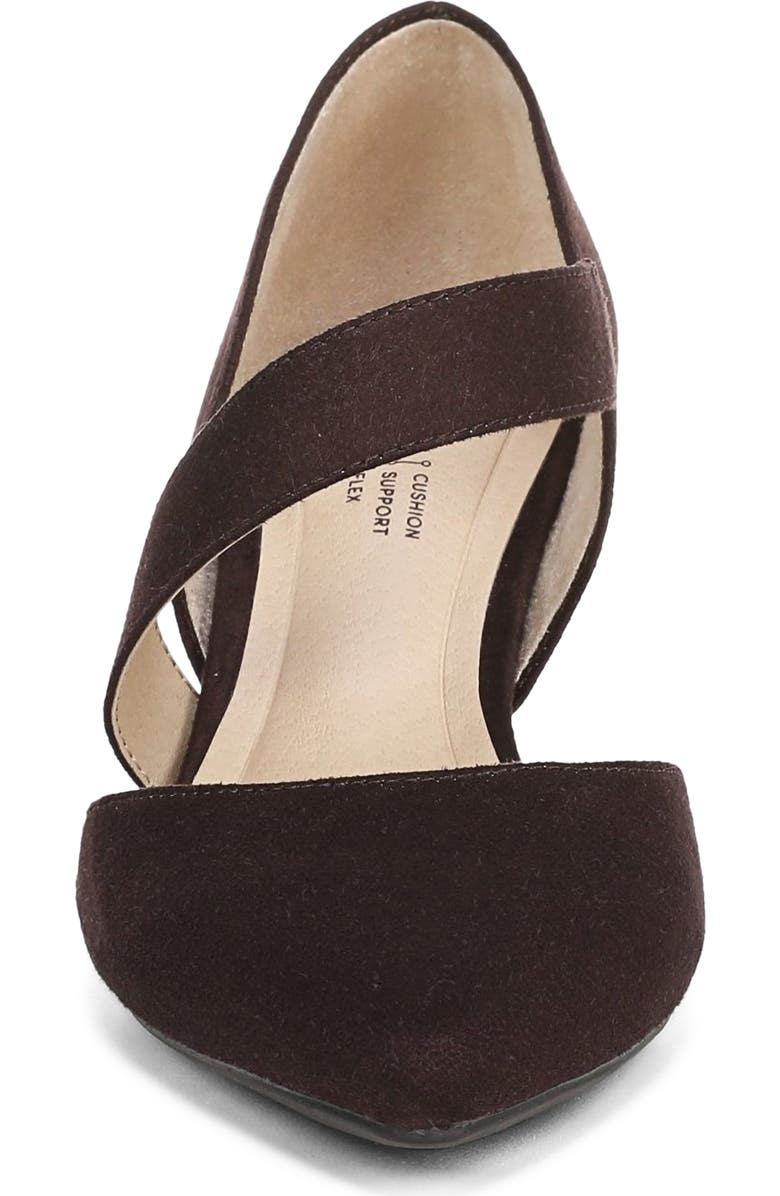 LifeStride Suki Pointed Toe Pump, Alternate, color, Dark Chocolate Dm