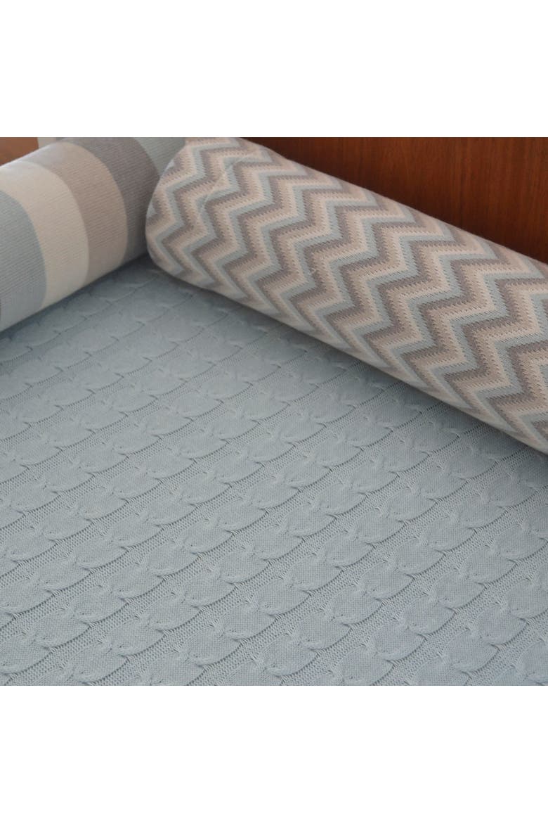 Crib Blanket, Alternate, color, Light Blue