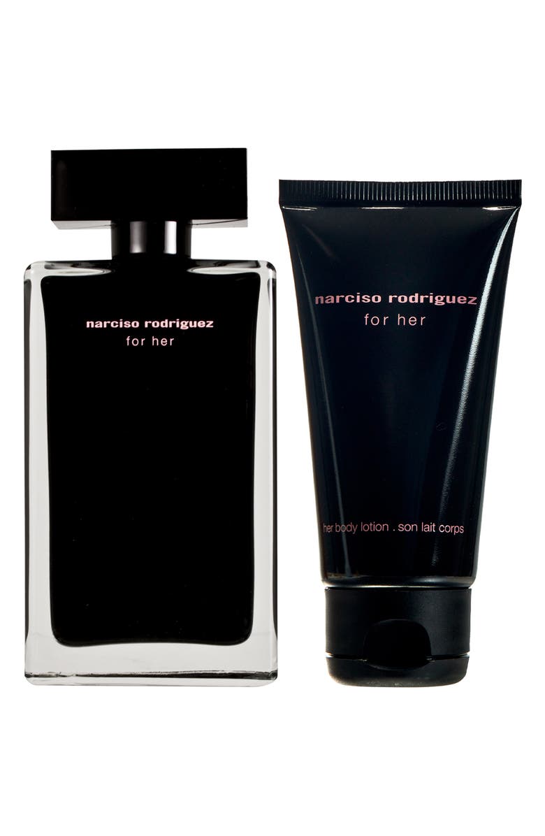 Narciso Rodriguez For Her Eau de Toilette 2-Piece Gift Set, Main, color, 