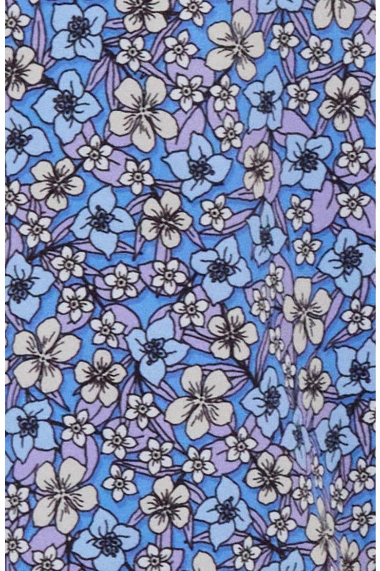 Floral Field Mens Knit Polo, Alternate, color, FLORAL FIELD BLUE