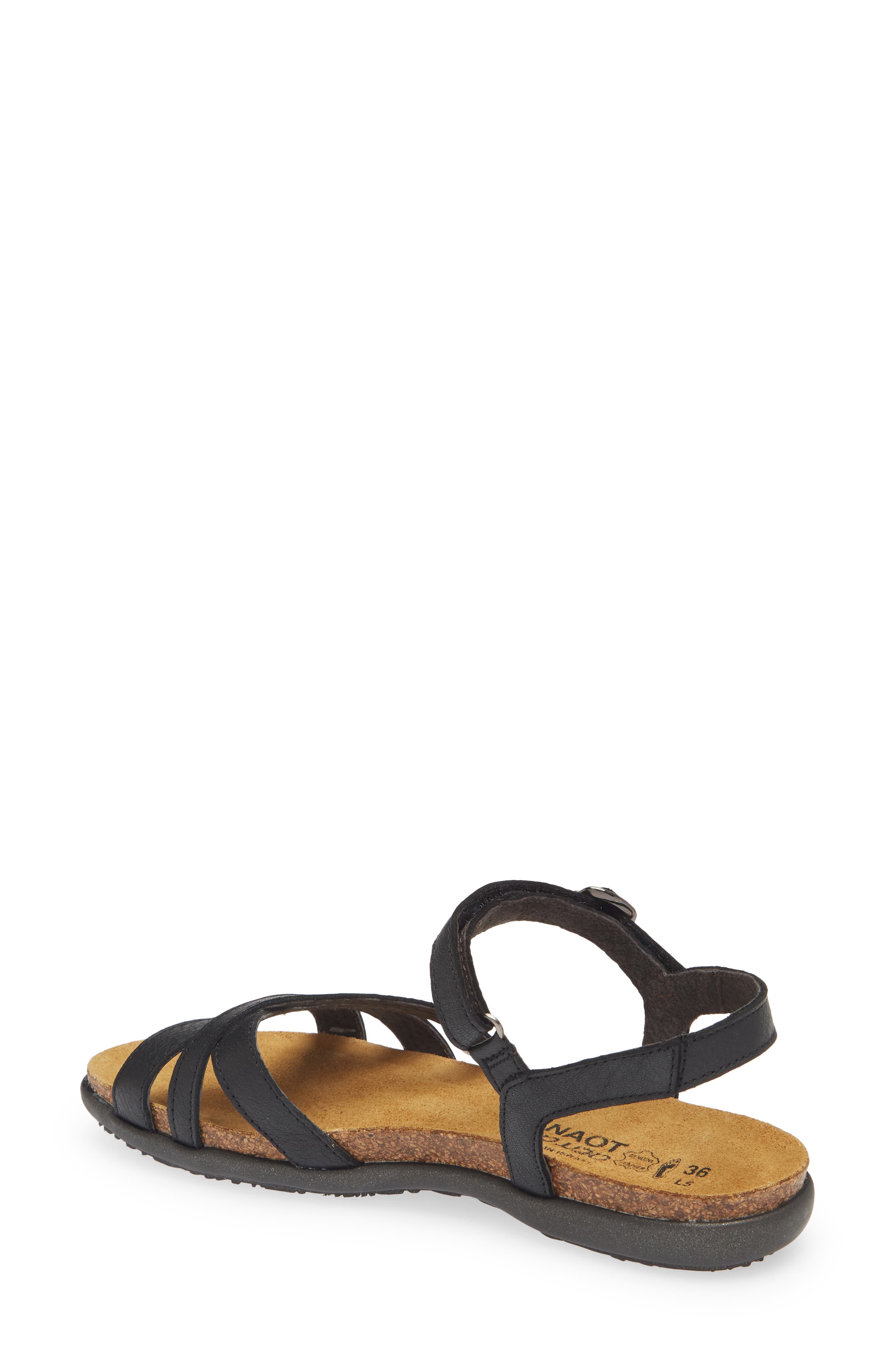 Patricia Sandal, Alternate, color, SOFT BLACK LEATHER