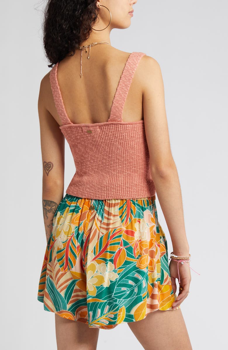 Rip Curl Tropics Knit Crop Tank, Alternate, color,