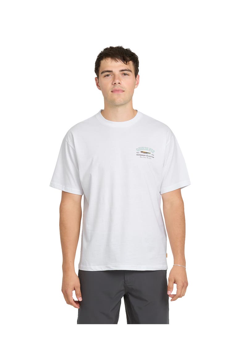 Lure Shop Short Sleeve Shirt, Main, color, WHITE