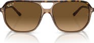 Ray-Ban Bill One 57mm Gradient Polarized Irregular Sunglasses