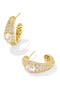 selected Gold White Cubic Zirconia