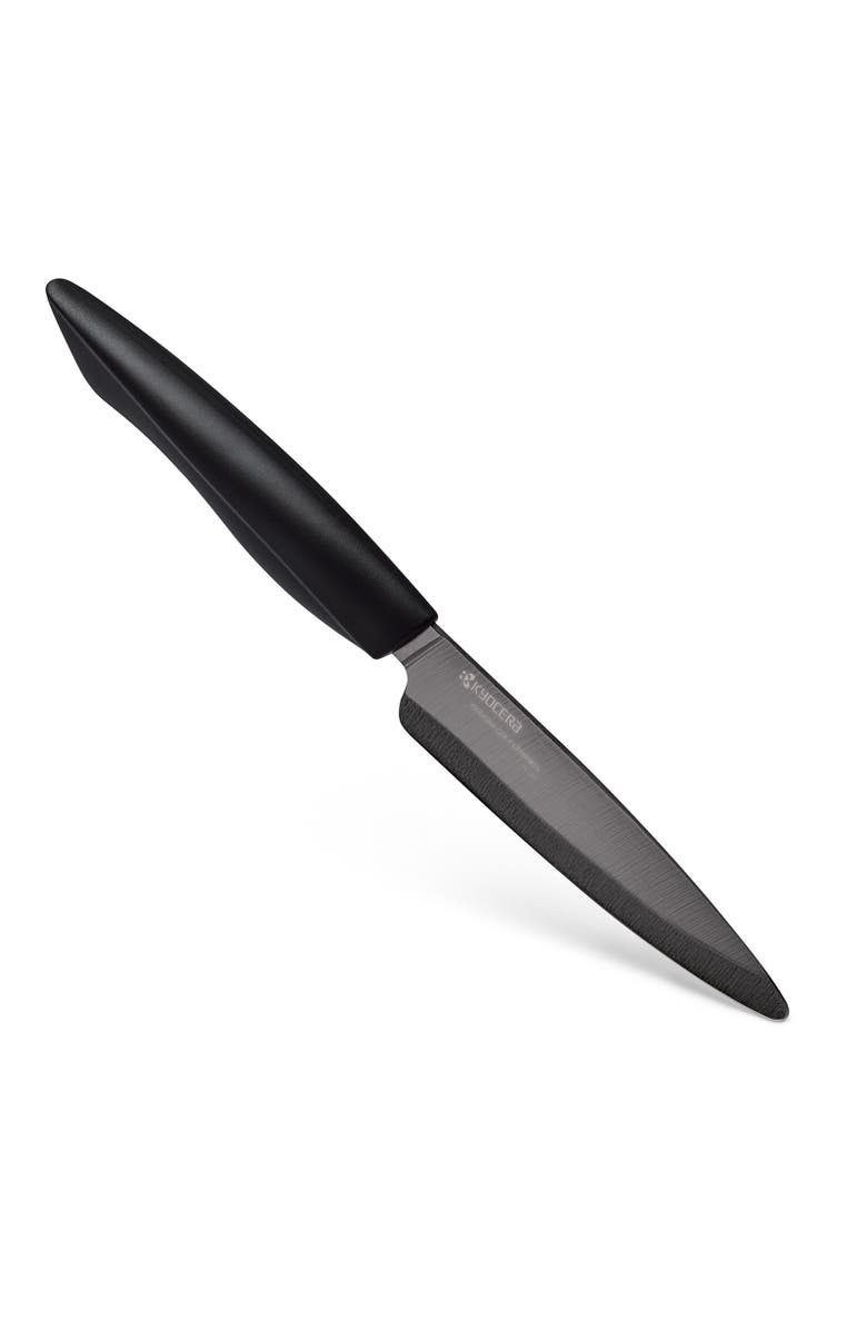 Kyocera INNOVATIONblack<sup>®</sup> 4.5-Inch Ceramic Kitchen Utility Knife, Main, color, Black