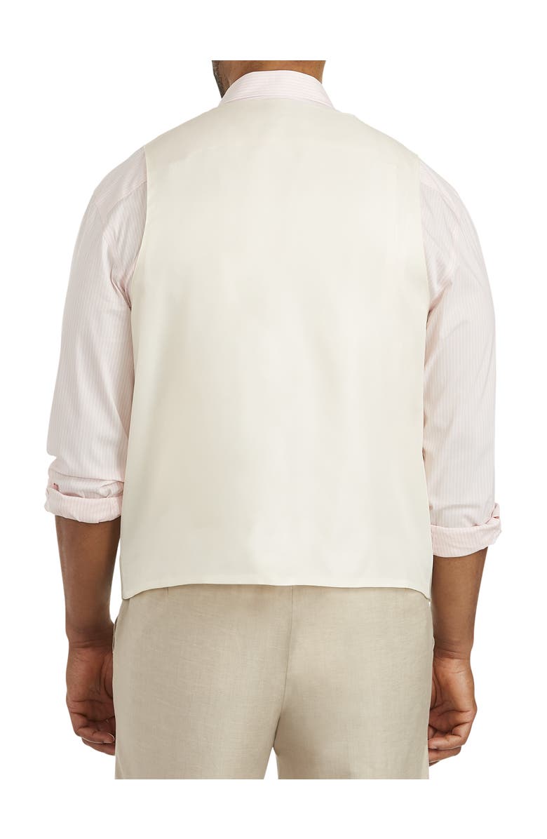 Oak Hill by DXL Big & Tall Reversible Vest, Alternate, color, Flax