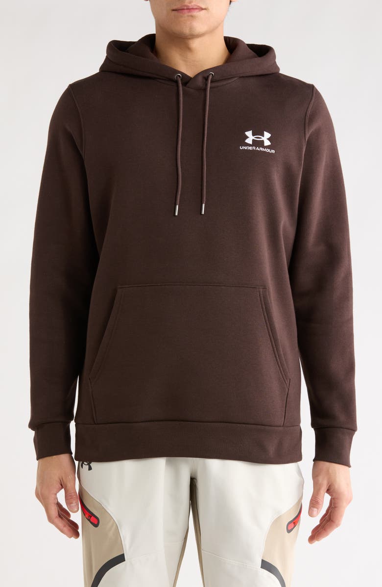 Under Armour UA Icon Fleece Hoodie, Main, color, Kona Brown