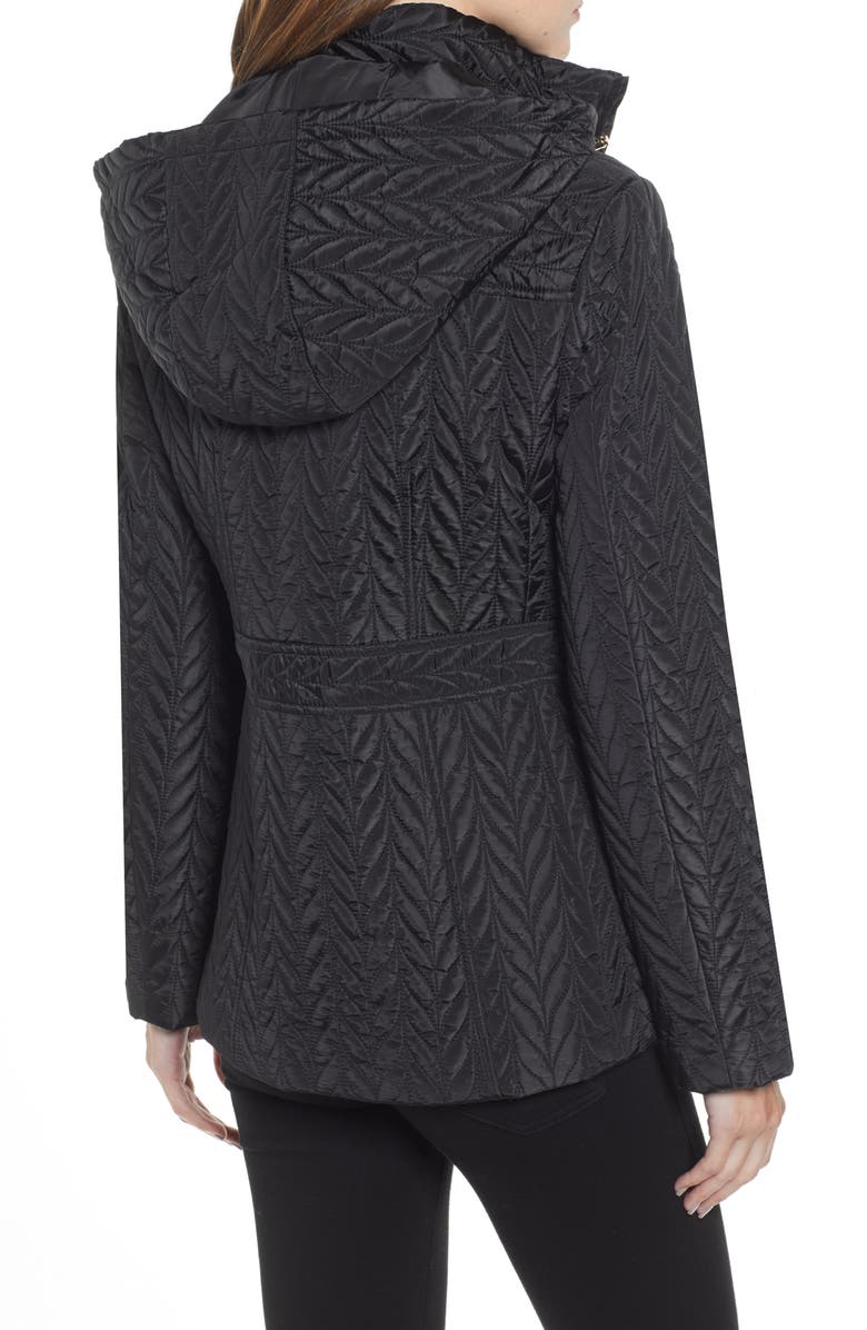 Kate Spade New York hooded quilted jacket, Alternate, color,