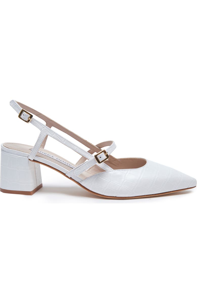 Andrea Gomez Iman Slingback, Main, color, White