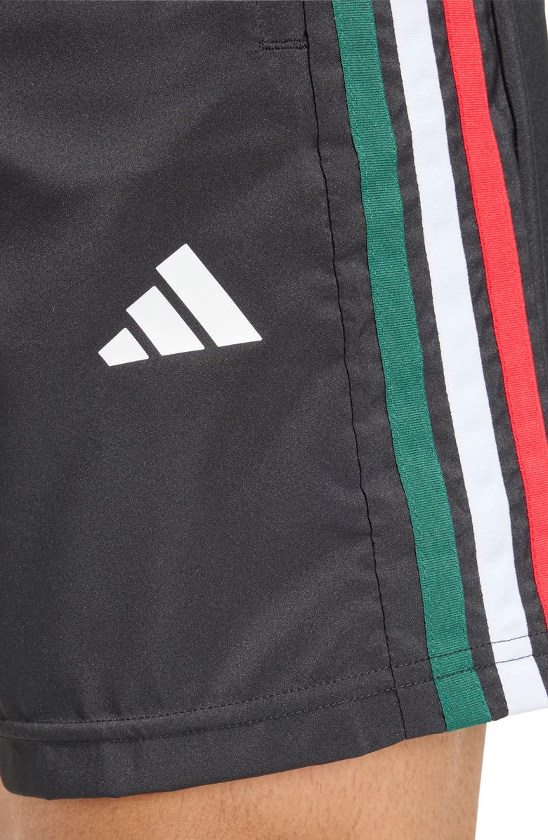 adidas Workout Essentials Base 3-Stripe Shorts, Alternate, color, 