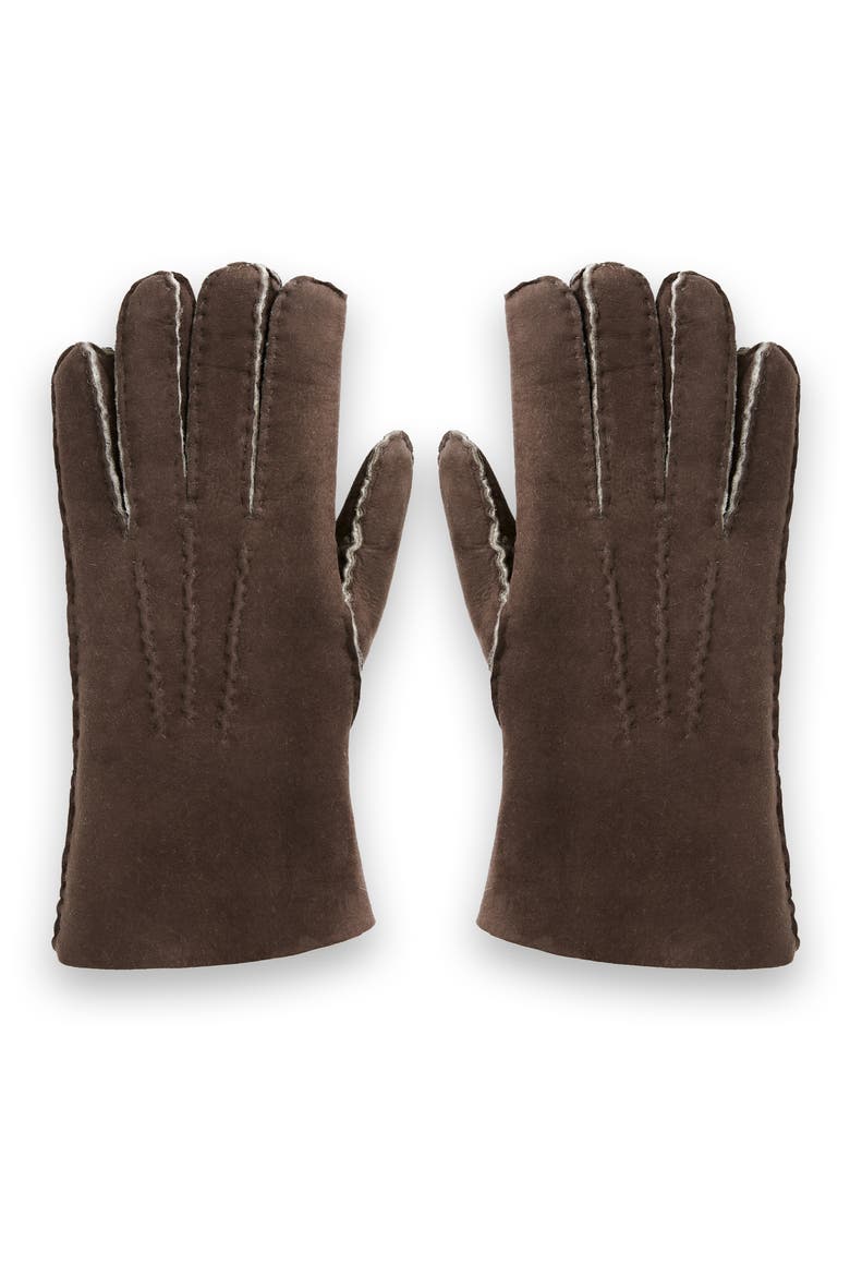 Sheepskin Gloves, Alternate, color, Mocca