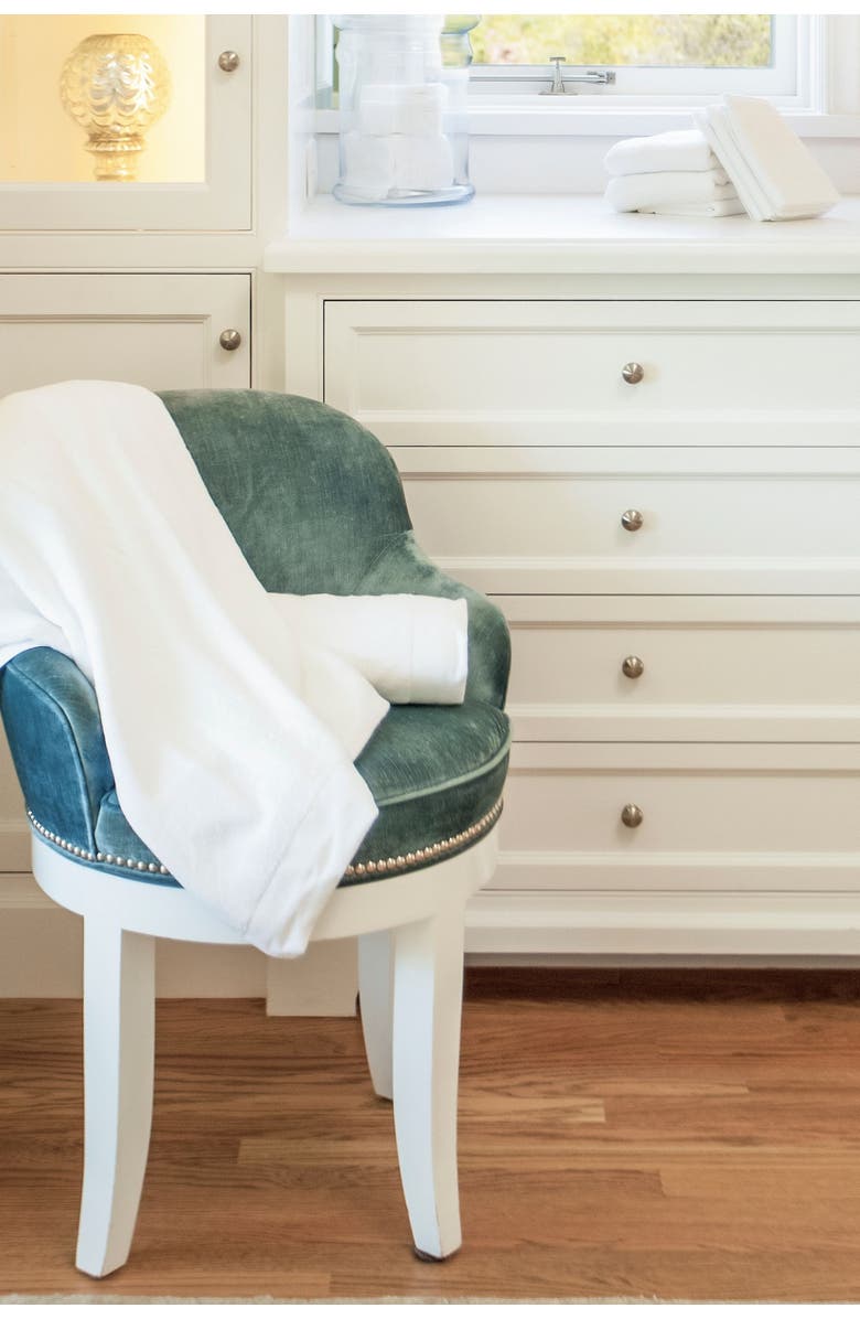 BedVoyage Luxury Viscose Odor & Mildew Resistant Towel Collection, 3pc Set, Alternate, color, White