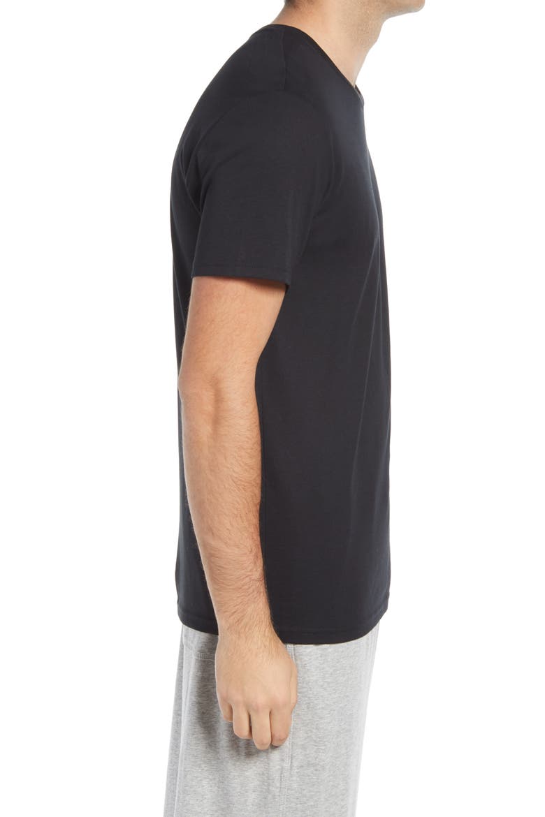 Supreme Comfort Sleep T-Shirt, Alternate, color, POLO BLACK