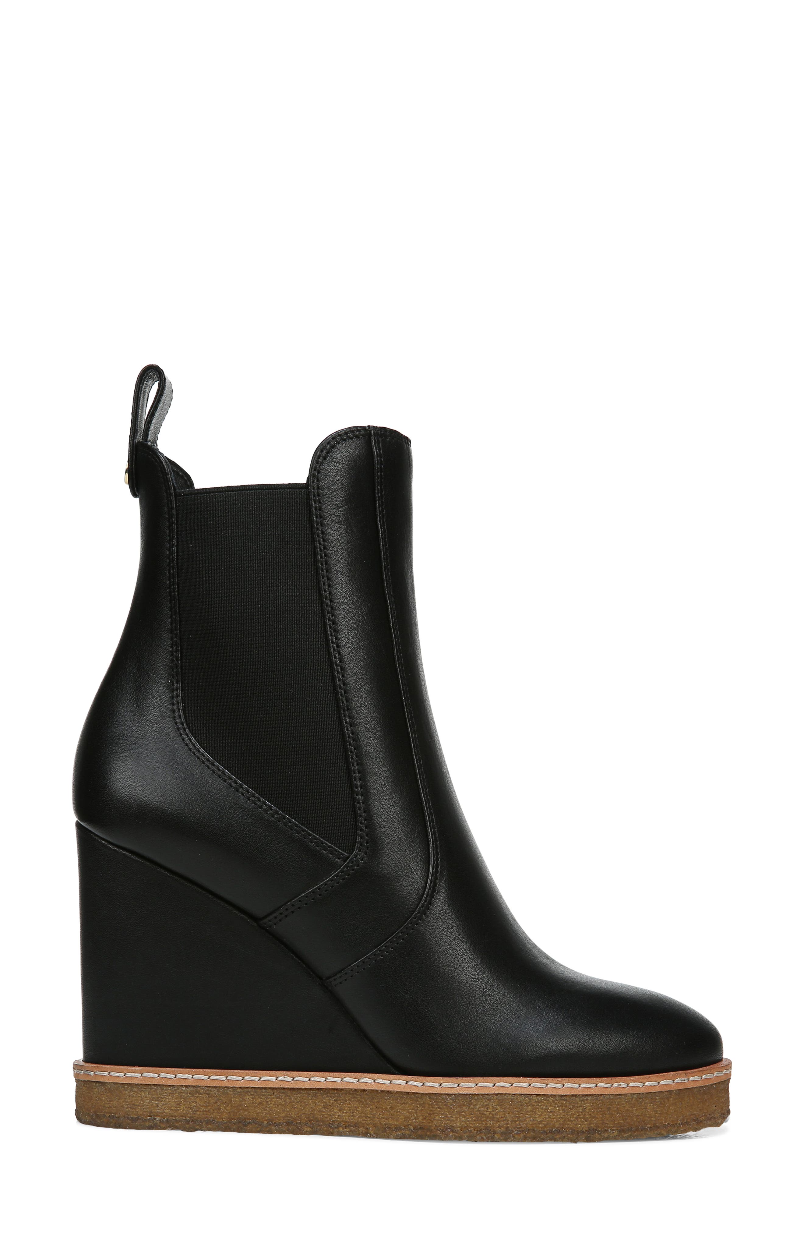 Veronica Beard Aari Waterproof Wedge Chelsea Boot, Alternate, color, 