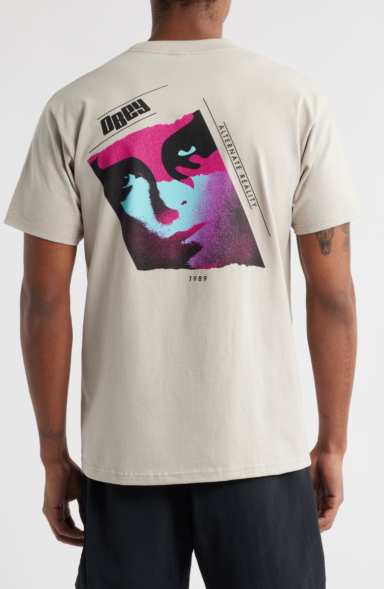 Obey Alternate Reality Cotton Graphic T-Shirt, Alternate, color, 