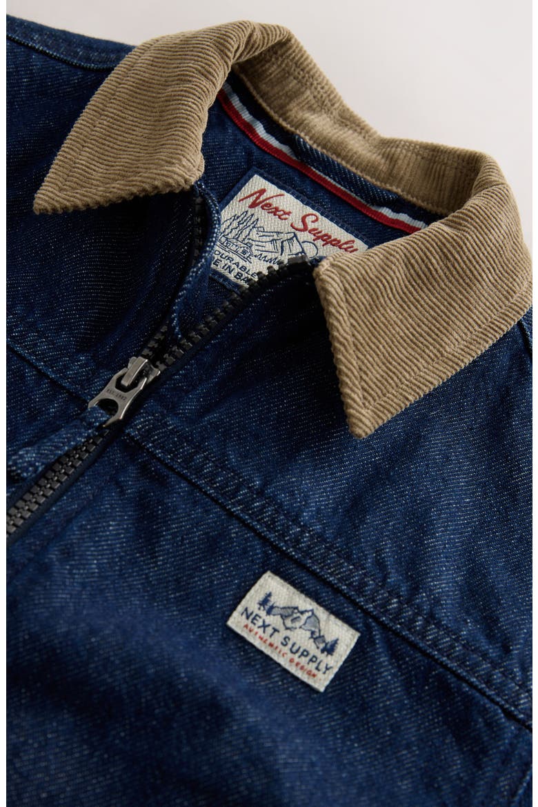 Kids' Carpenter Denim Jacket, Alternate, color, BLUE