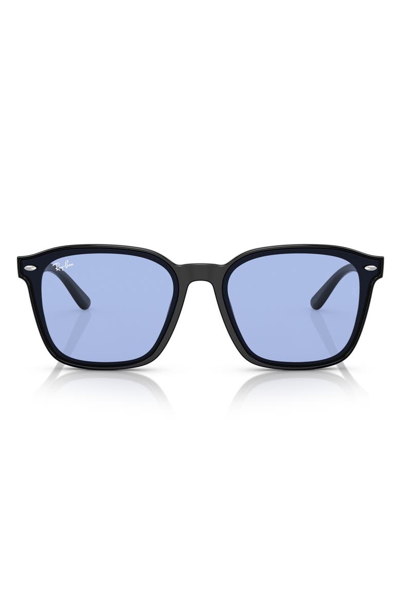 Ray-Ban 66mm Square Sunglasses, Main, color, 
