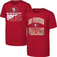 Outerstuff Youth Outerstuff  Scarlet San Francisco 49ers Never Quit 2-Pack T-Shirt Set