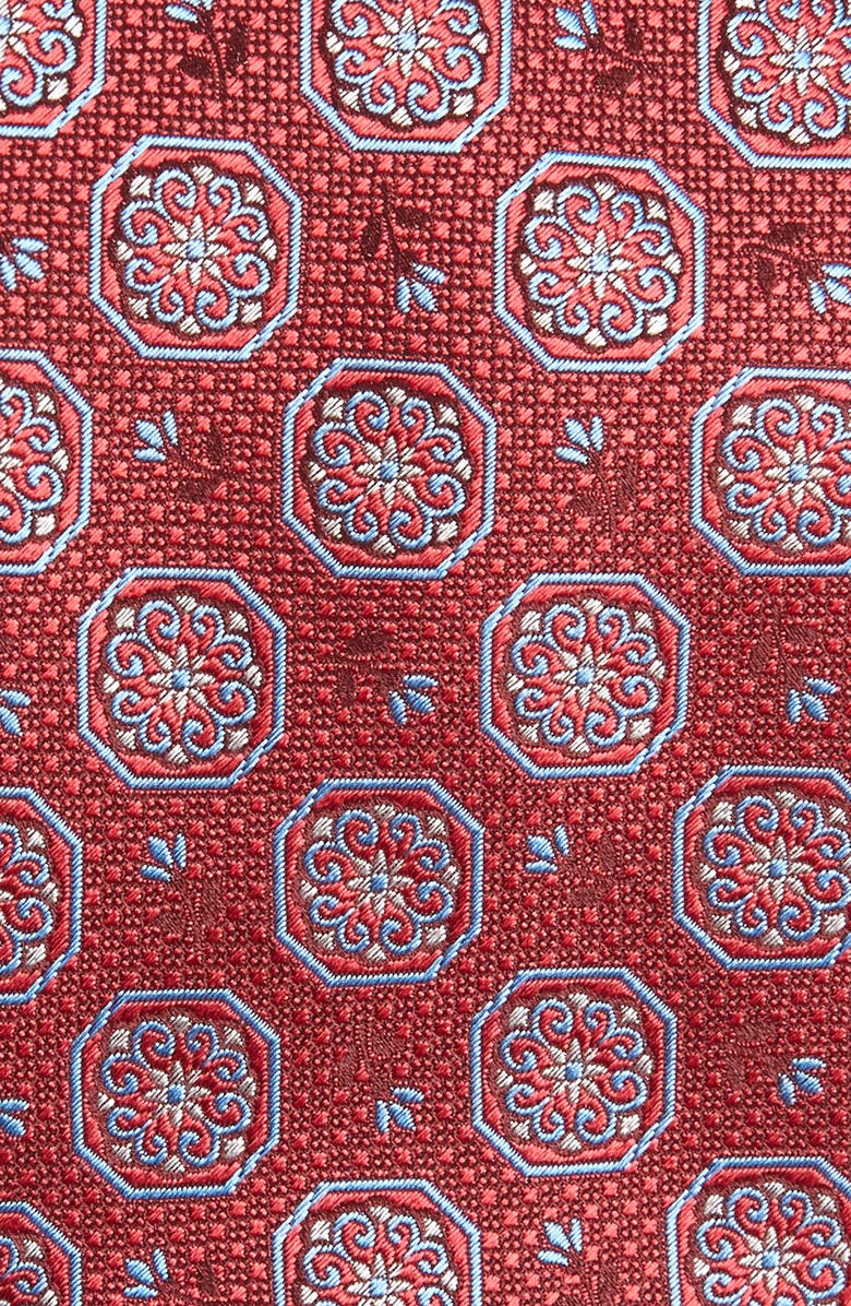 Canali Medallion Silk Tie, Alternate, color, 